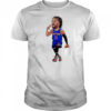 Jalen Brunson Art New York Knicks jersey cartoon shirt
