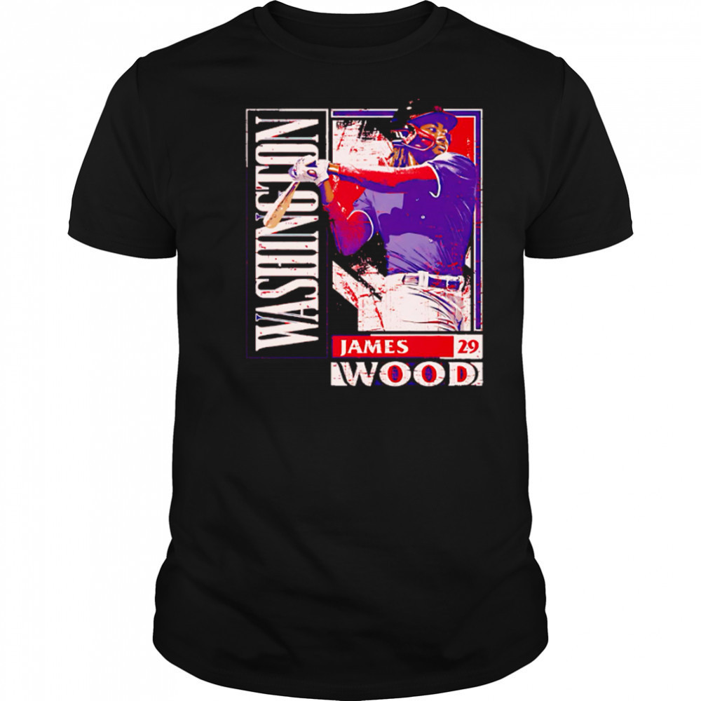 James Wood Washington Card Style vintage shirt