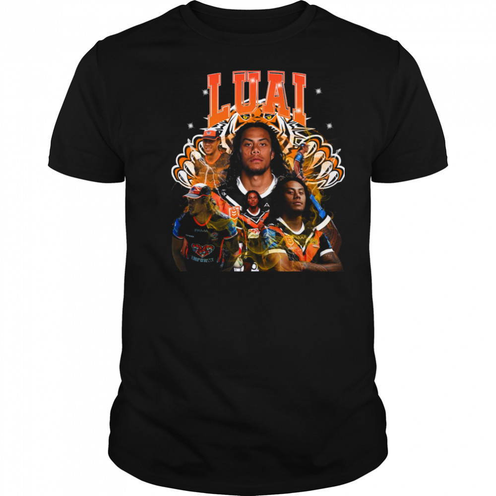 Jarome Luai Wests Tigers NRL graphic shirt