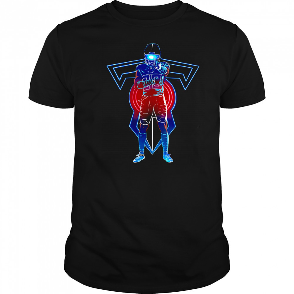 Jarvis Brownlee Jr. Tennessee Titans neon shirt