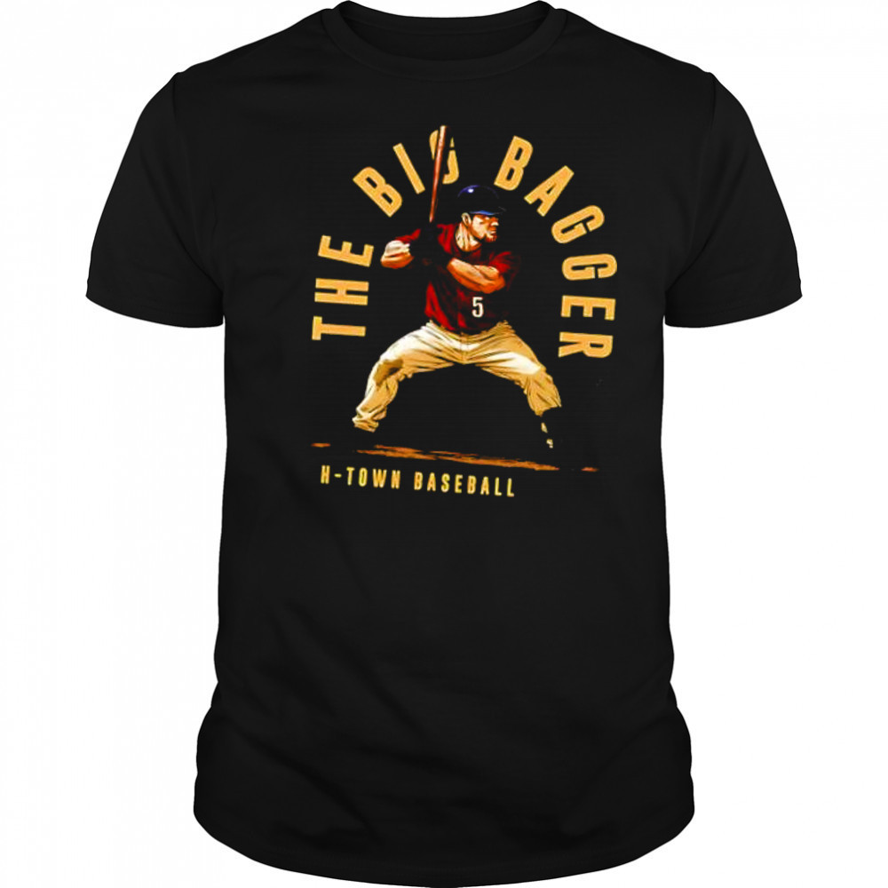Jeff bagwell houston the big bagger shirt