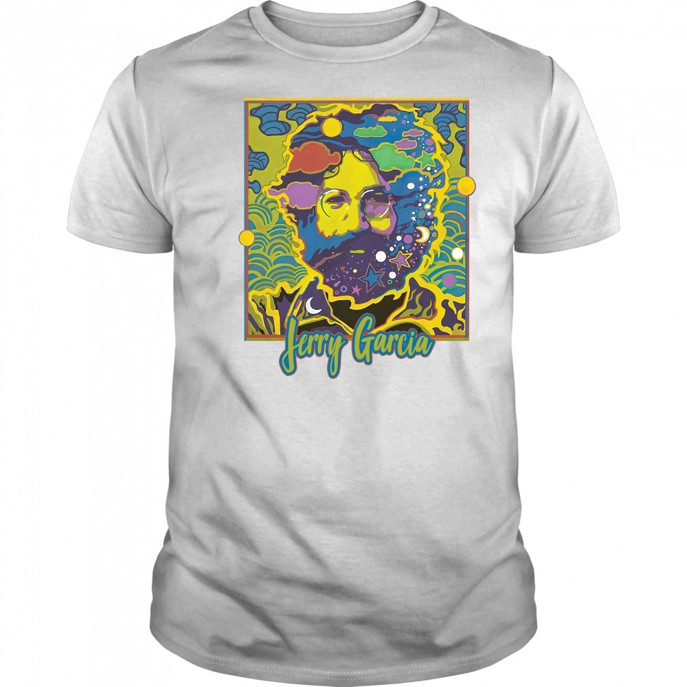 Jerry Garcia Painted shirt