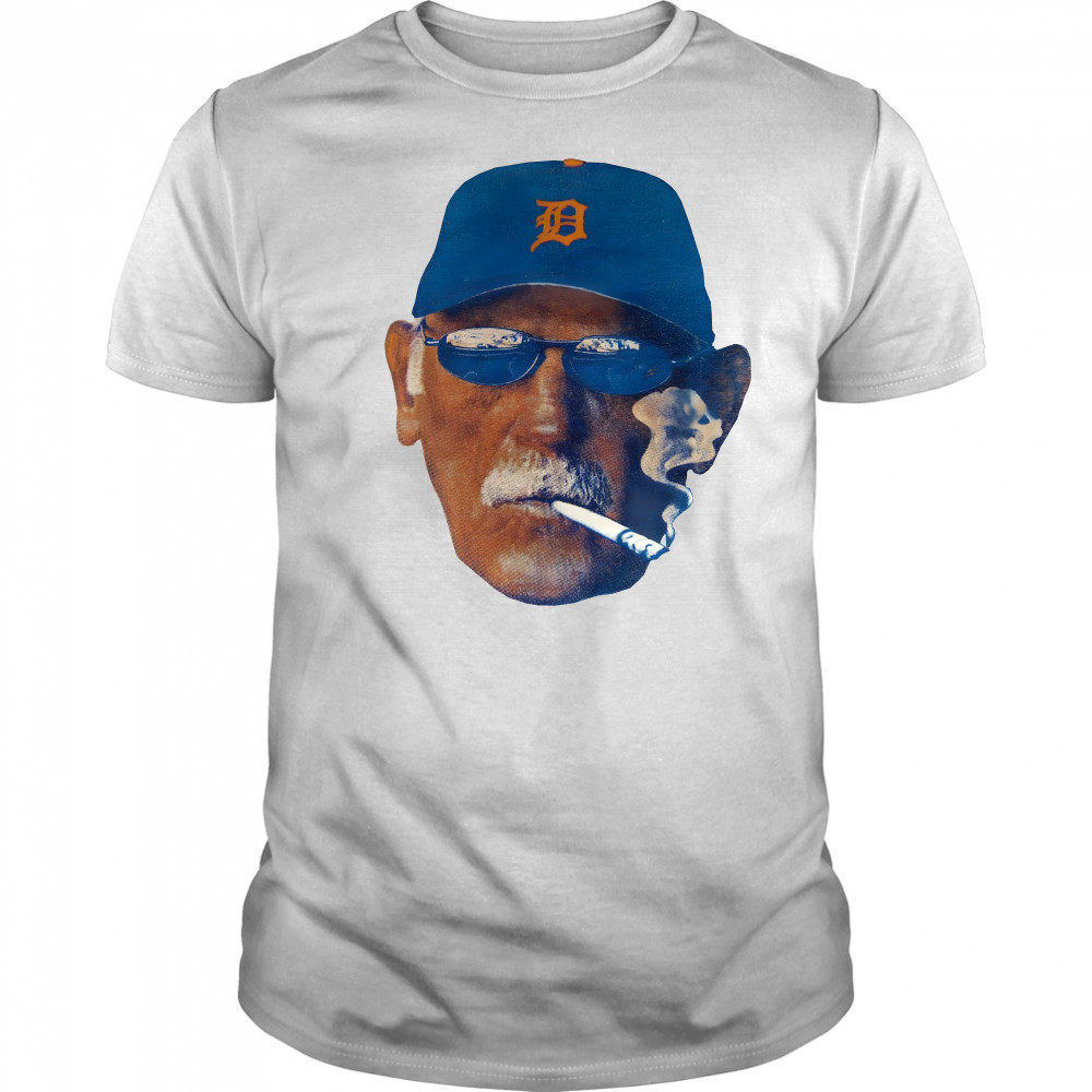 jim Leyland Smoking Graphic Shirt