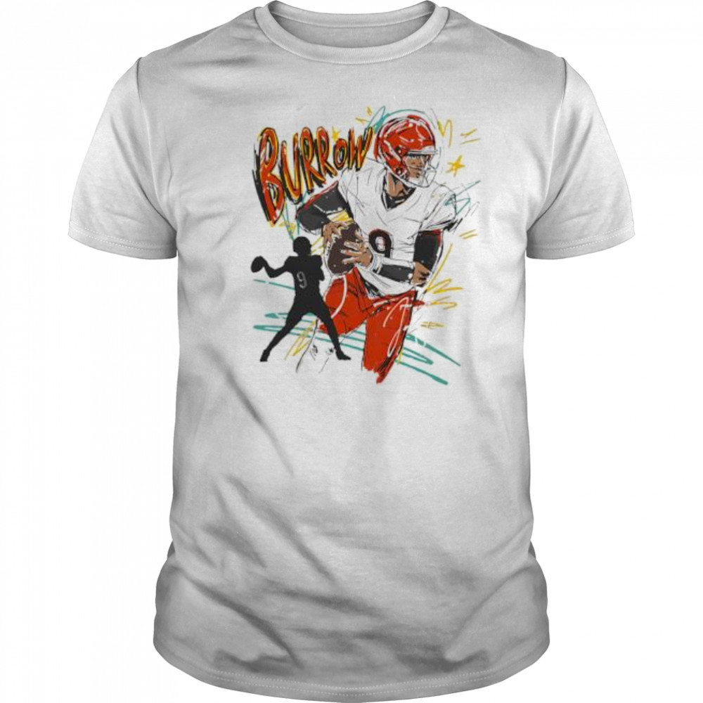 Joe Burrow Cincinnati Scribble signature shirt