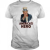 Joey Chestnut America’s hero shirt