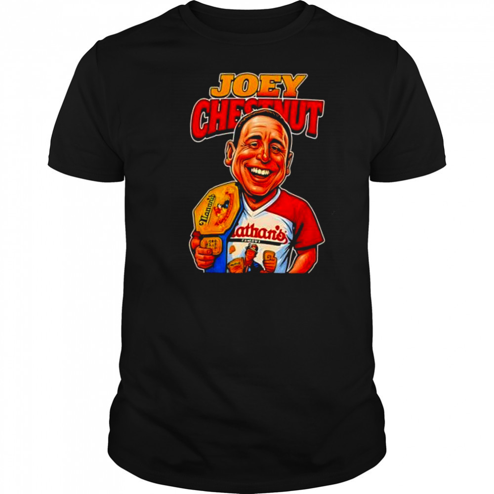 Joey Chestnut Hot Dog Eating Champion 2025 shirt