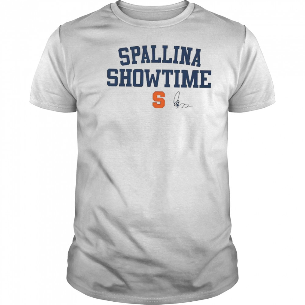Joey Spallina showtime Syracuse Orange men’s lacrosse signature shirt
