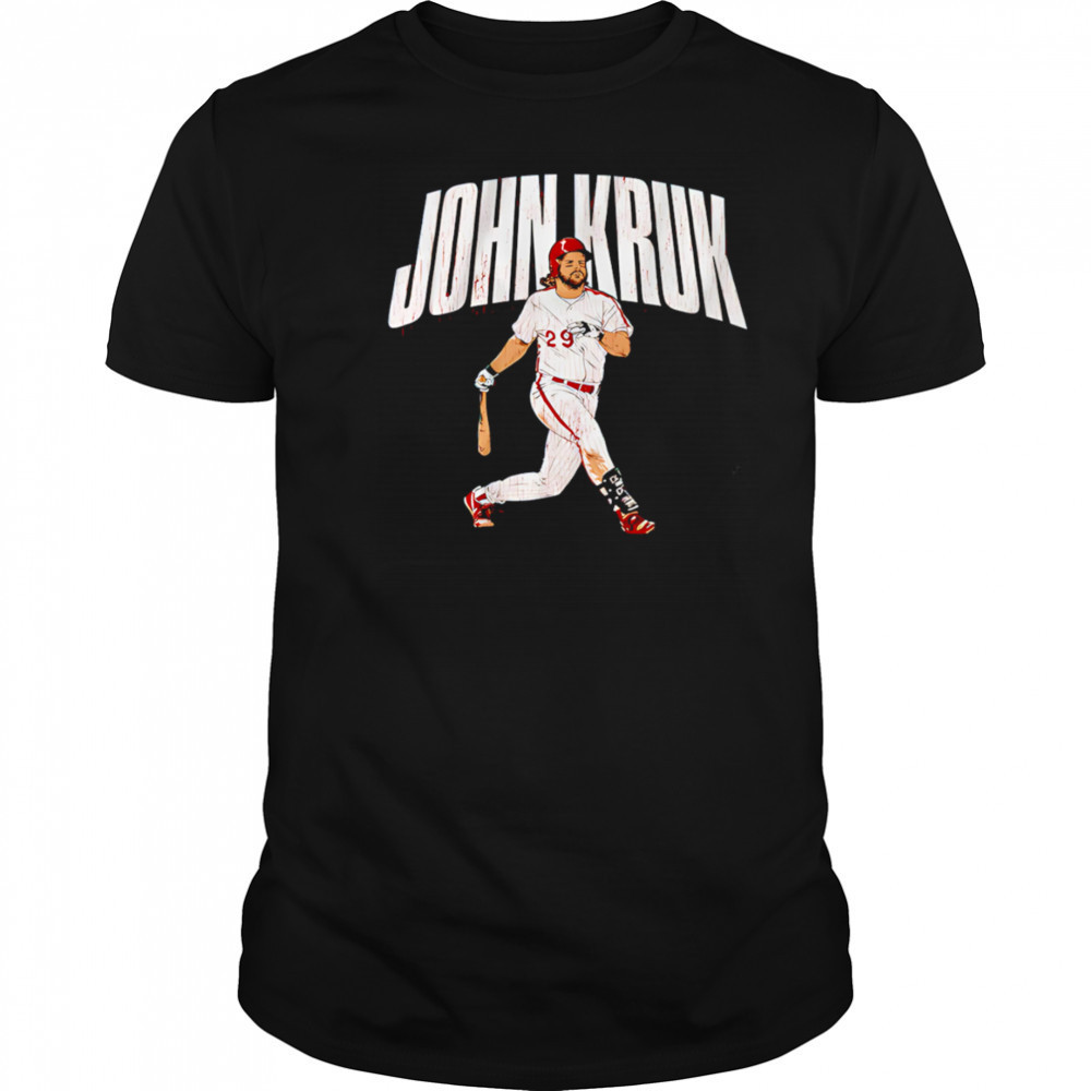 John Kruk Slugger Swing baseball shirt