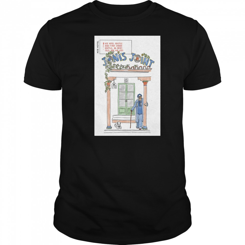 Joni Mitchell Joni’s Joint Seattle WA Poster Shirt