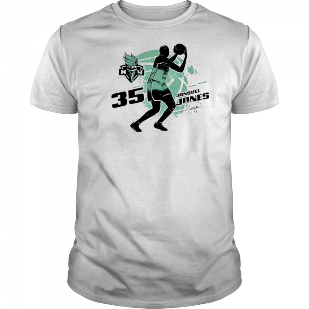 Jonquel jones new york liberty silhouette shirt