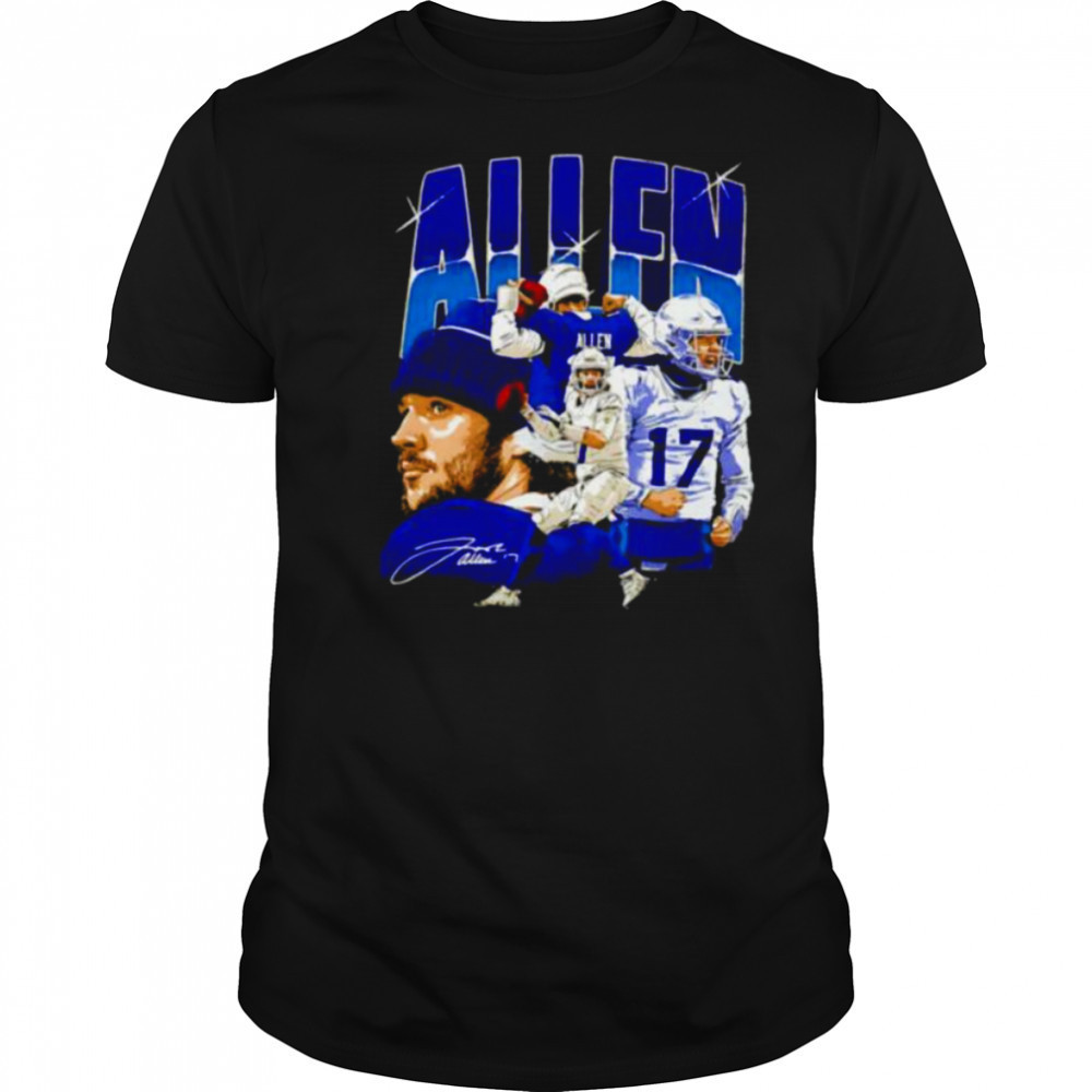 Josh Allen Buffalo Bills NFL 2025 graphic shirt