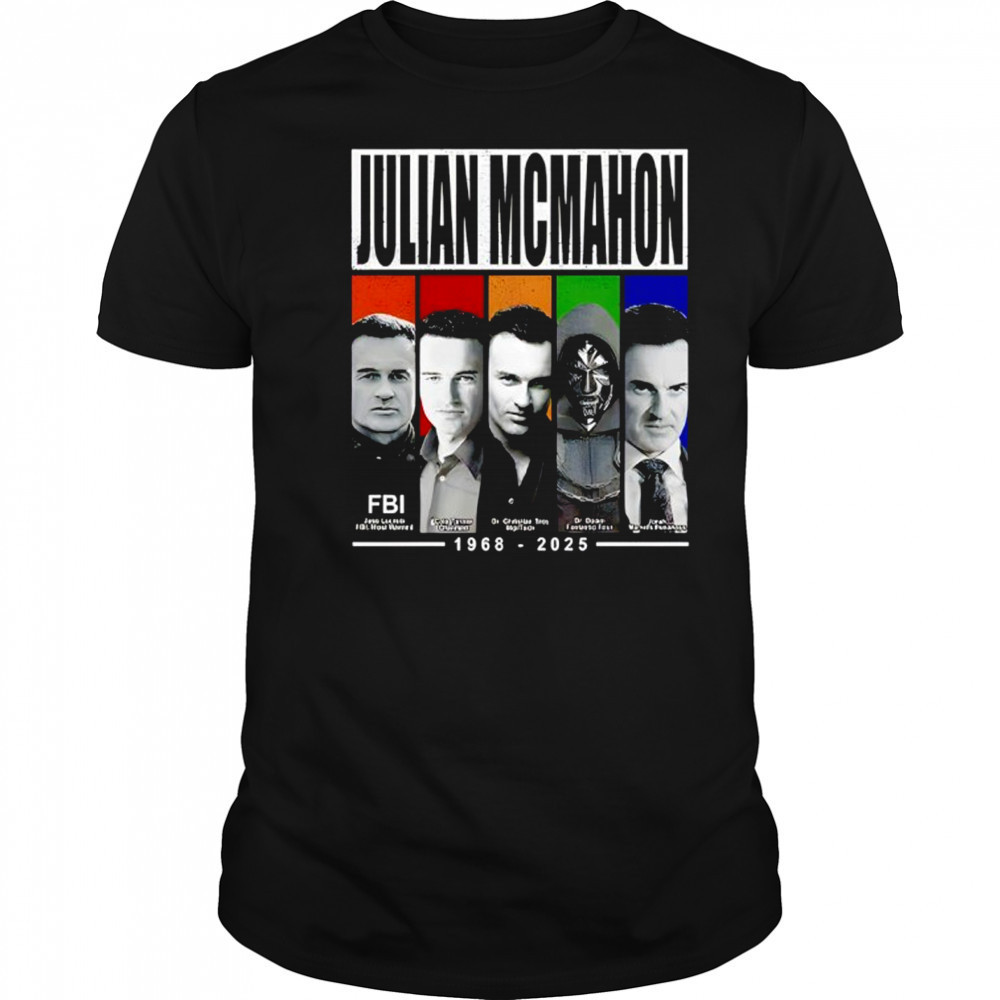 Julian Mcmahon 1968 2025 shirt