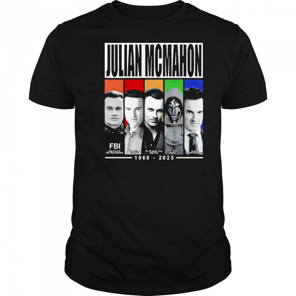 Julian Mcmahon 1968 2025 shirt