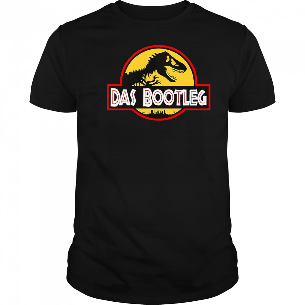 Jurassic Park Das Bootleg logo shirt