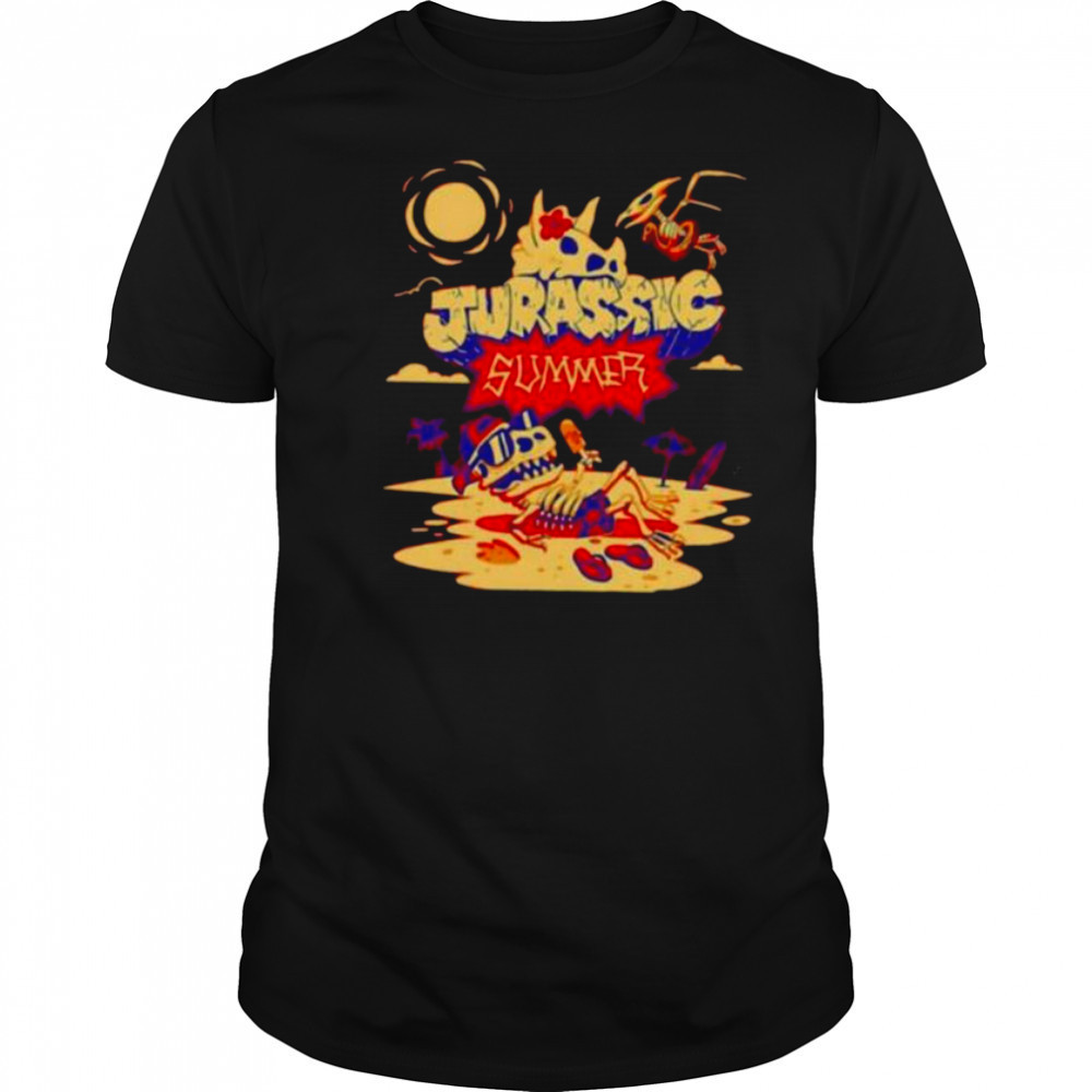 Jurassic Summer skeleton shirt