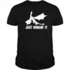 Just wingin’ it dragon shirt