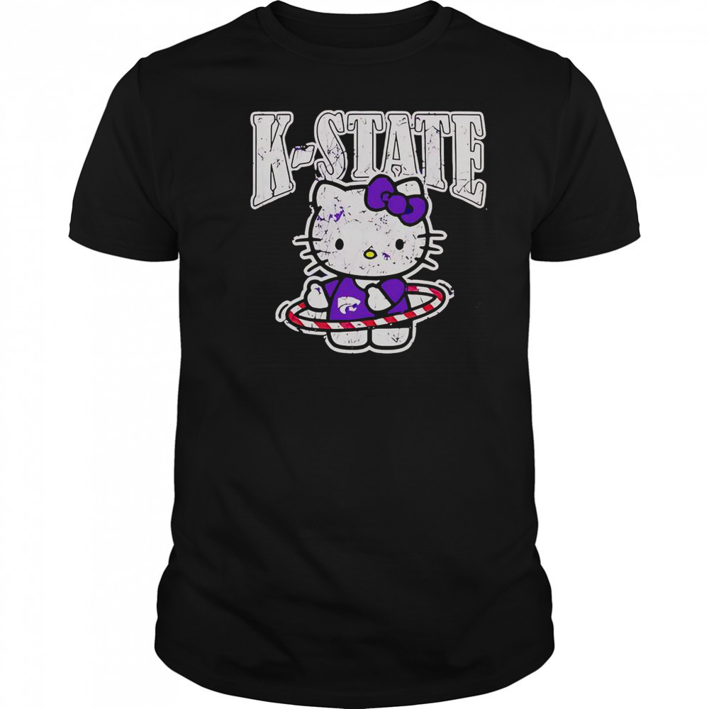 K-State Wildcats Hello Kitty T-Shirt