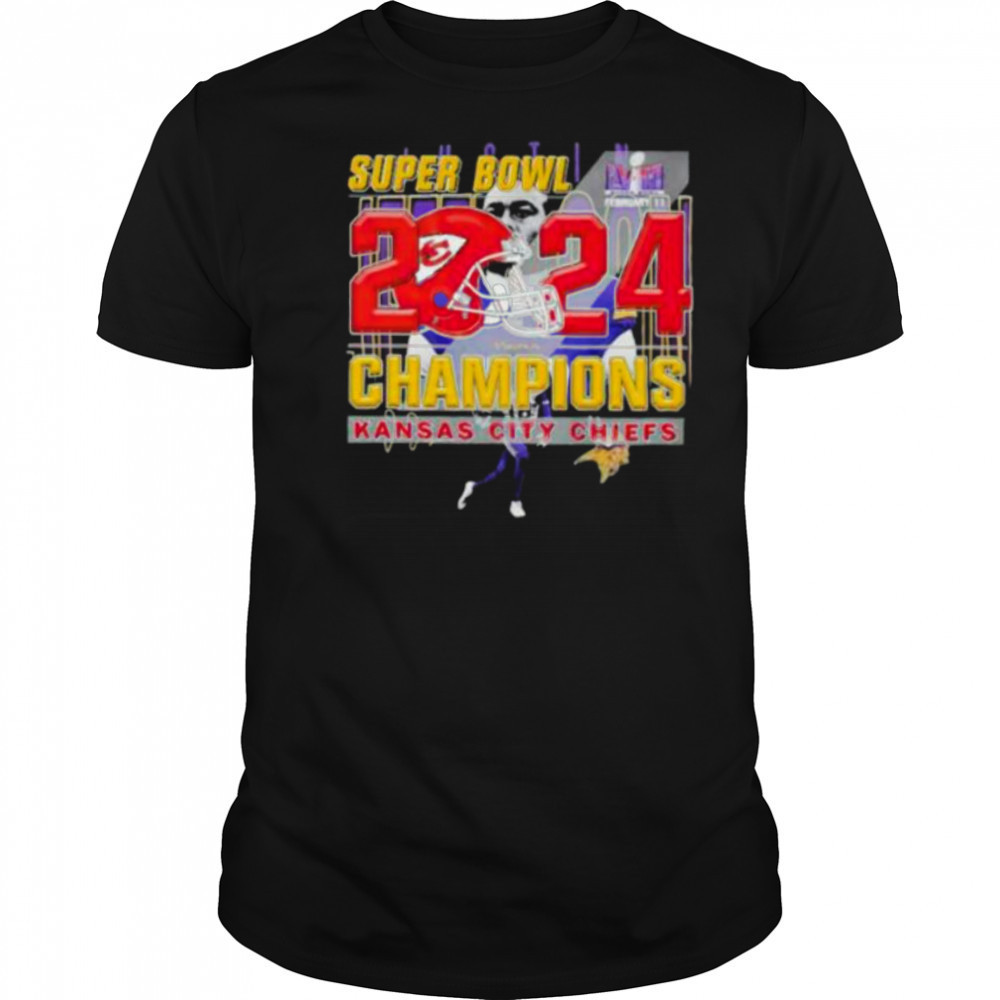 Kansas City Chiefs 2024 Super Bowl LVIII Champions Shirt