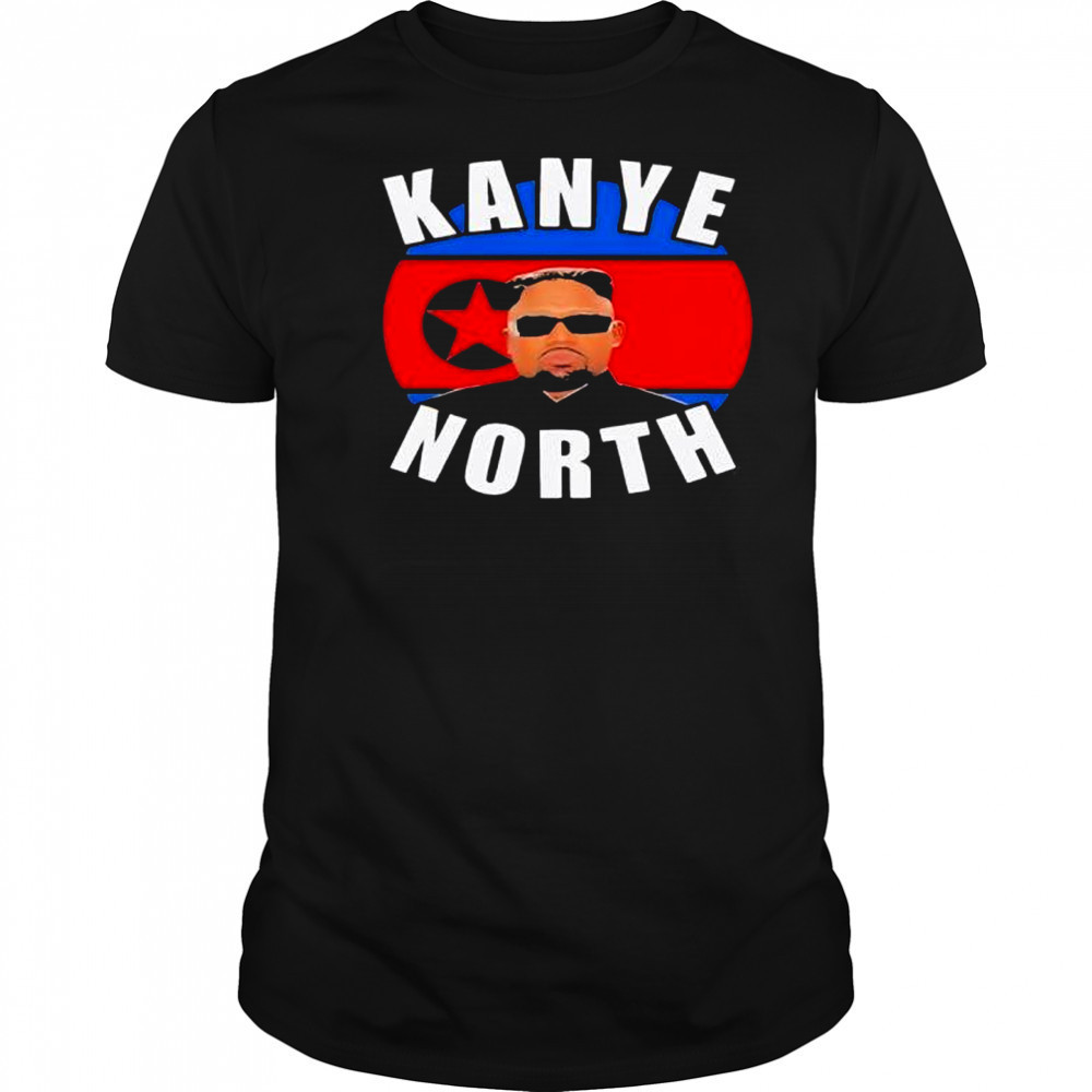 Kanye West X Kim Jong Un North Carolina T-Shirt