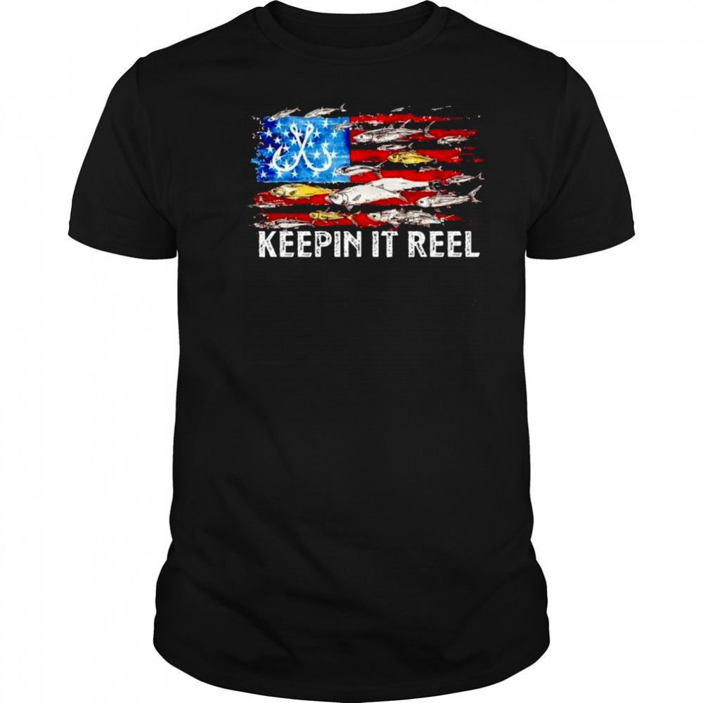 Keepin it Reel American Fish shirt