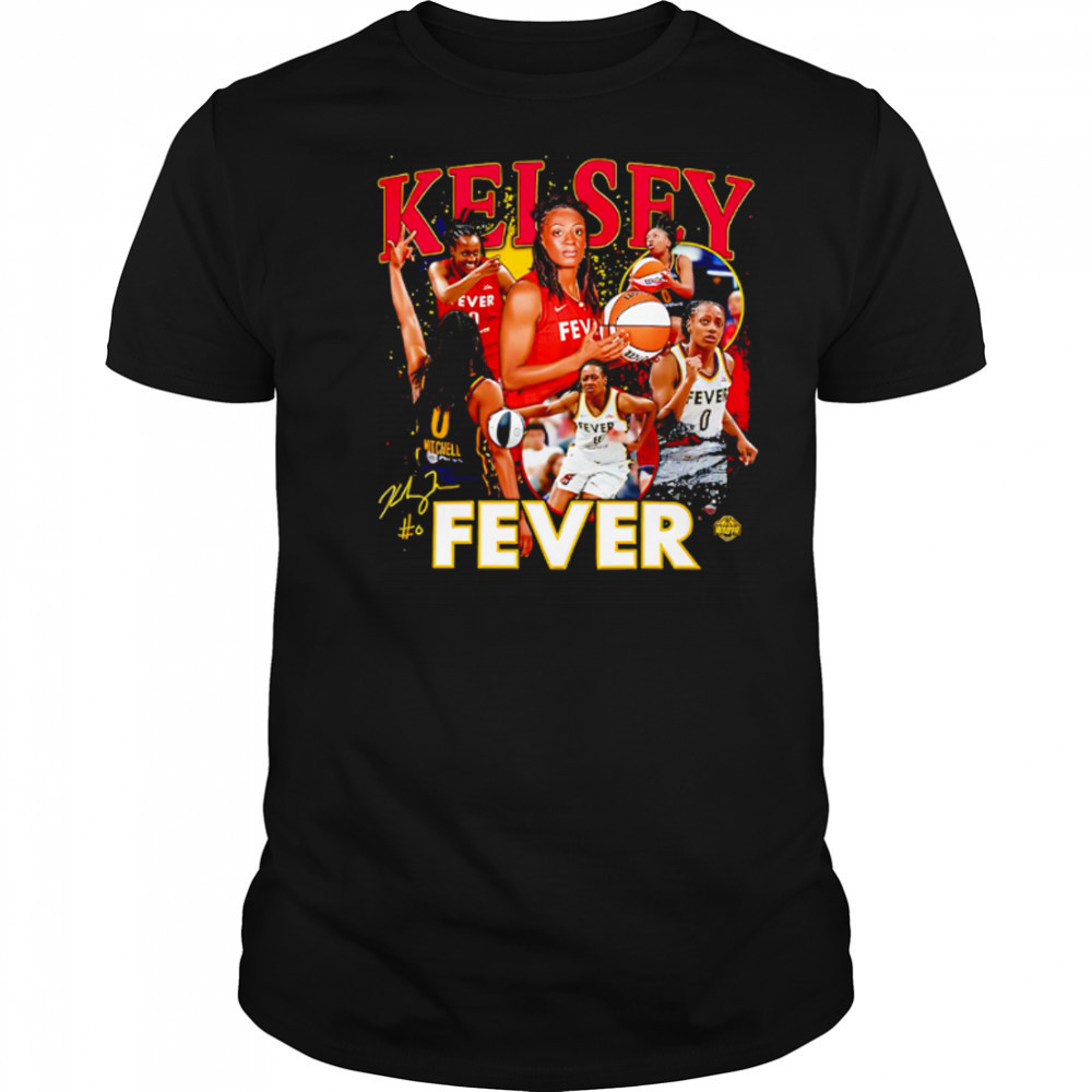 Kelsey Mitchell Indiana Fever WNBA All-Star signature shirt