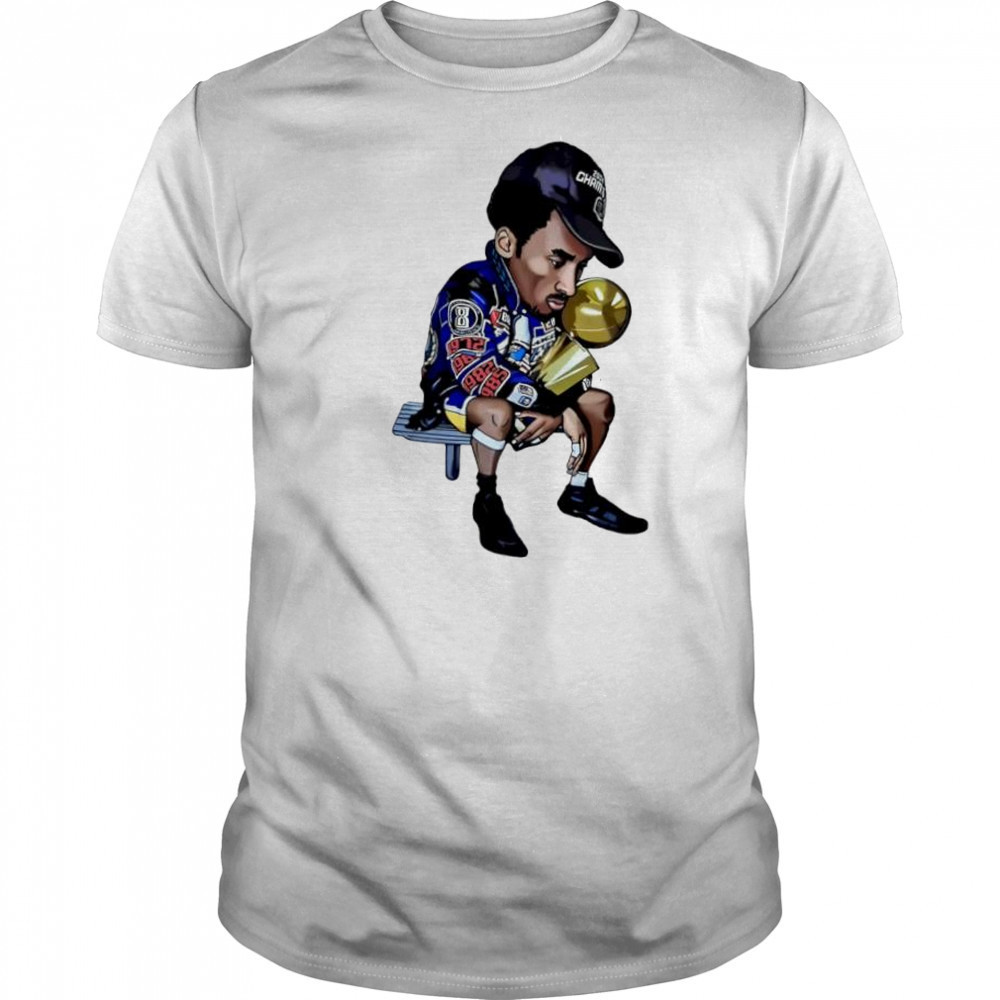 Kobe Bryant Art Los Angeles Lakers jersey cartoon shirt