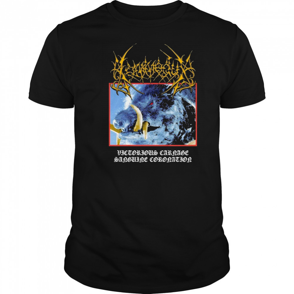 Kommodus Victorious Carriage Sanghane Cororajajor Razorback T-shirt