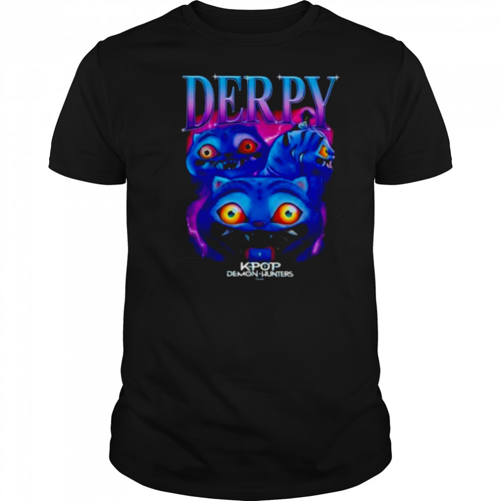 KPop Demon Hunters Derpy Tiger shirt