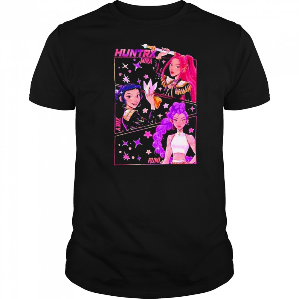 Kpop Demon Hunters Jinu Manga Kpop Huntrix Pin Shirt