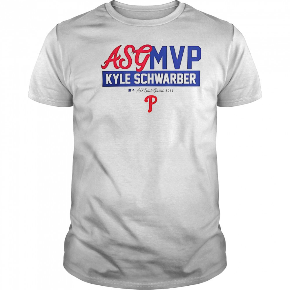 Kyle Schwarber 2025 MLB All-Star Game MVP T-Shirt