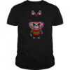 Labubu costume Freddy Krueger Happy Halloween horror character shirt