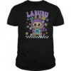 Labubu floral donut pastel cartoon character shirt