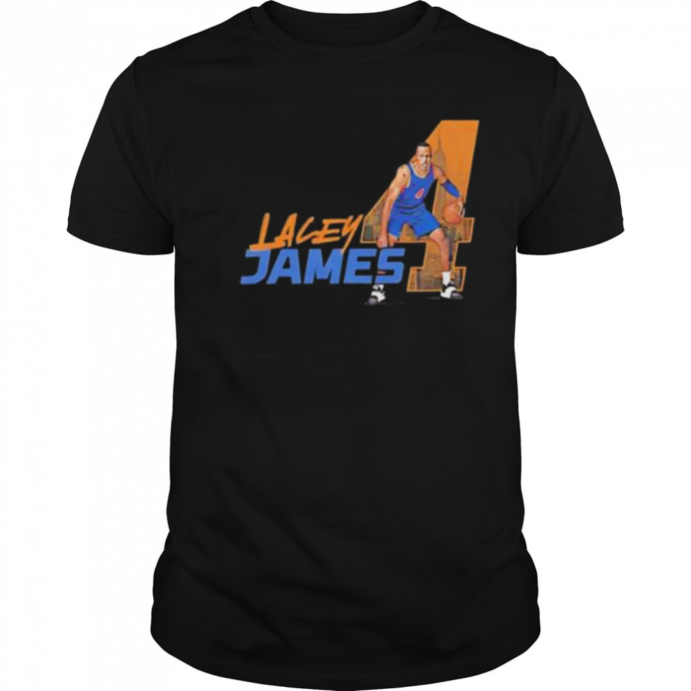 Lacey James post moves skyline shirt