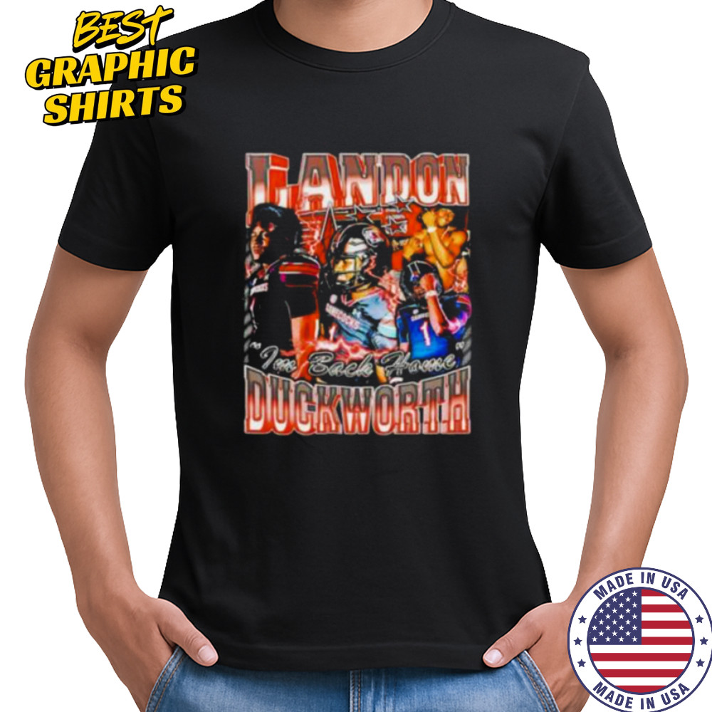 Landon Duckworth I’m back home graphic shirt