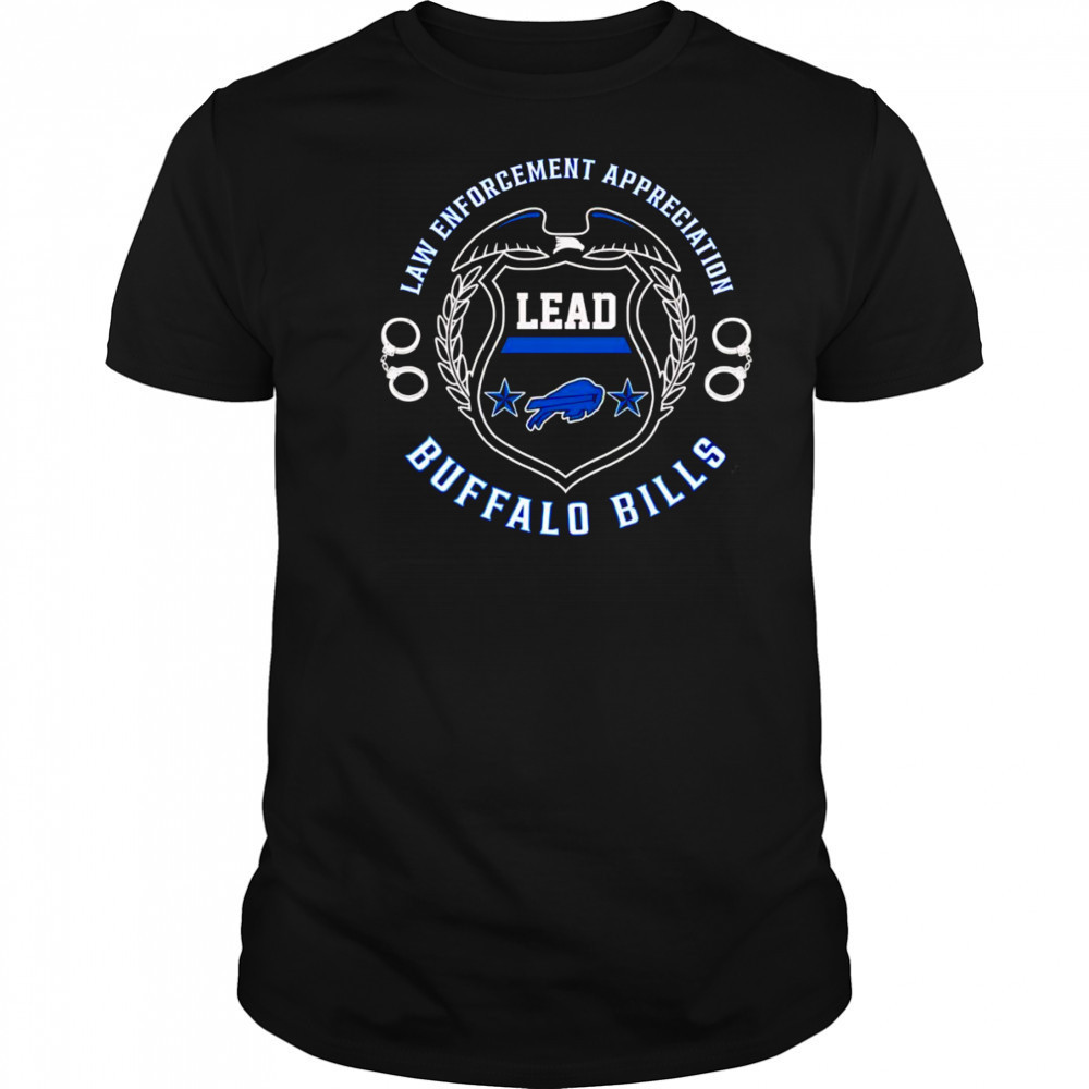 Law Enforcement Appreciation Buffalo Bills shirt