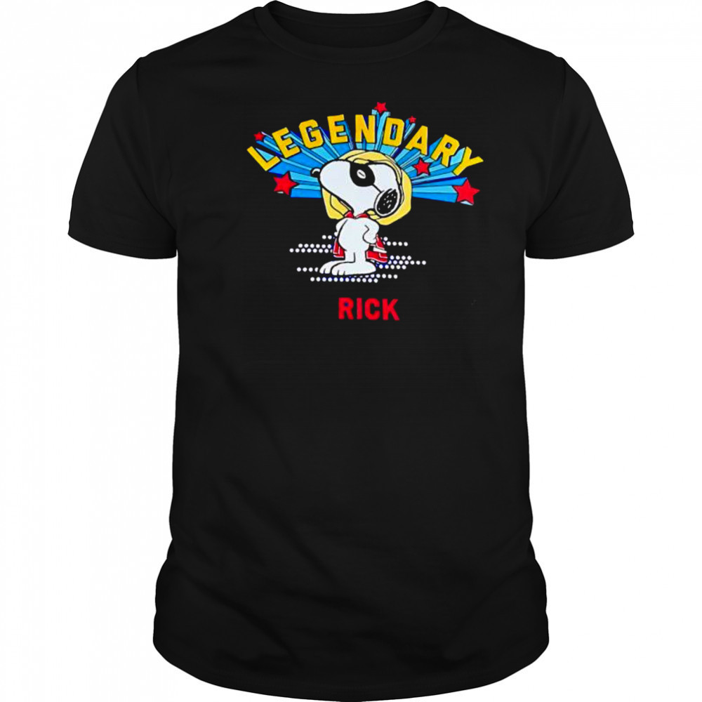 Legendary Snoopy Rick shirt