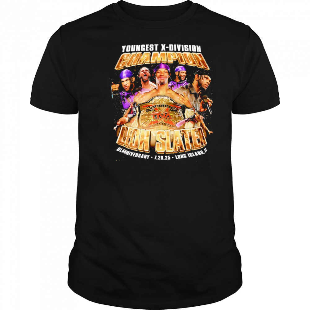 Leon Slater X Division Champion Shirt