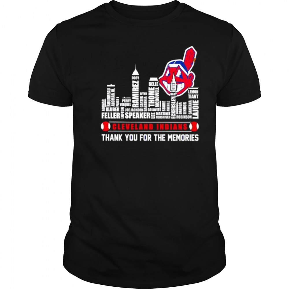 Let’s Go Cleveland Indians Skyline 2025 shirt
