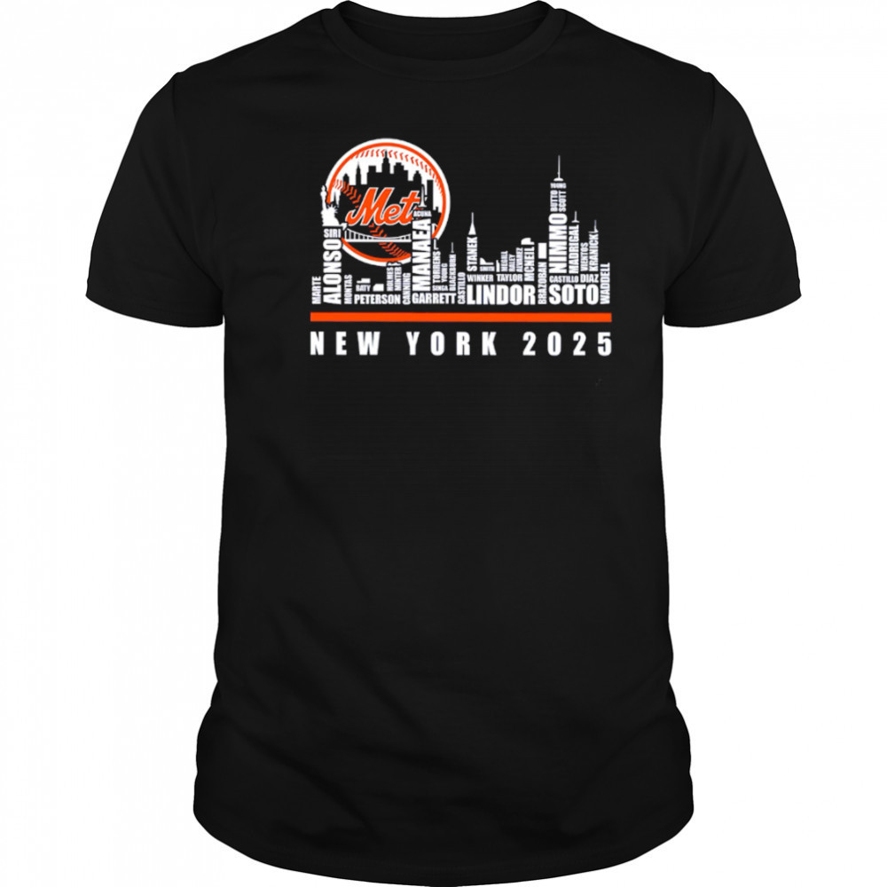 Let’s Go Mets Skyline New York 2025 shirt