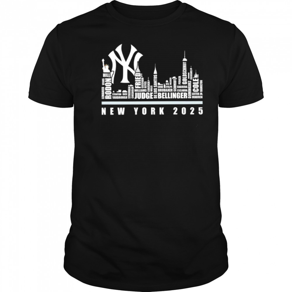 Let’s Go New York Yankees Skyline 2025 shirt