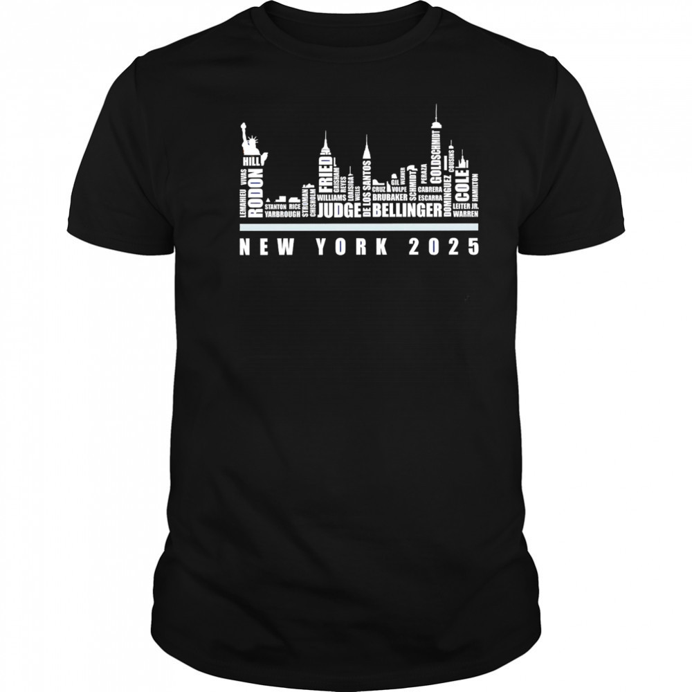Let’s Go Yankees Skyline New York 2025 shirt