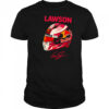 Liam Lawson Red Bull F1 2025 helmet signature shirt