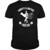 Liberty and justice fuck ice shirt