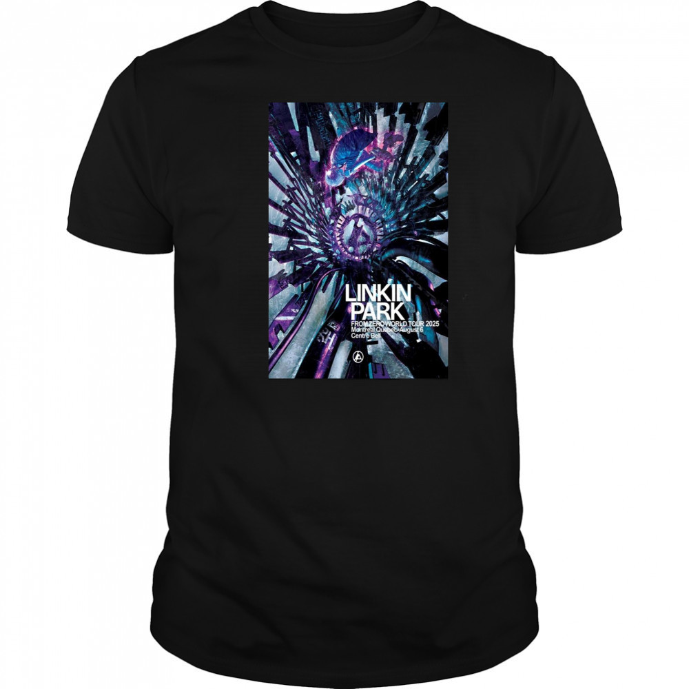 Linkin Park Aug 6 2025 Centre Bell Montreal QC Poster T-Shirt