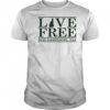 Live Free New Hampshire Bar shirt