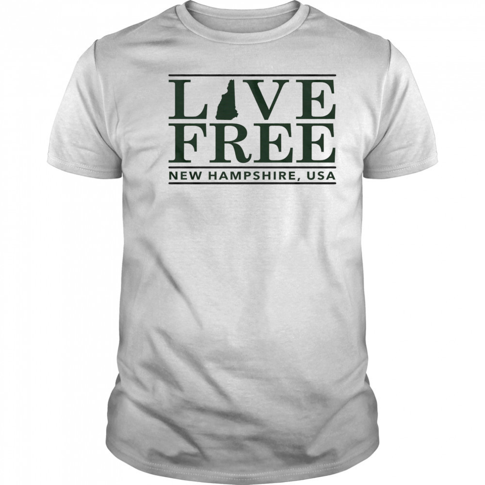 Live Free New Hampshire Bar shirt