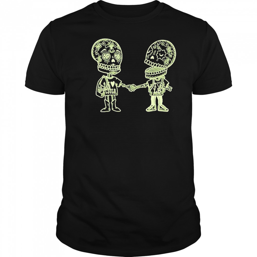 Long Beach State Sugar Skull T-shirt