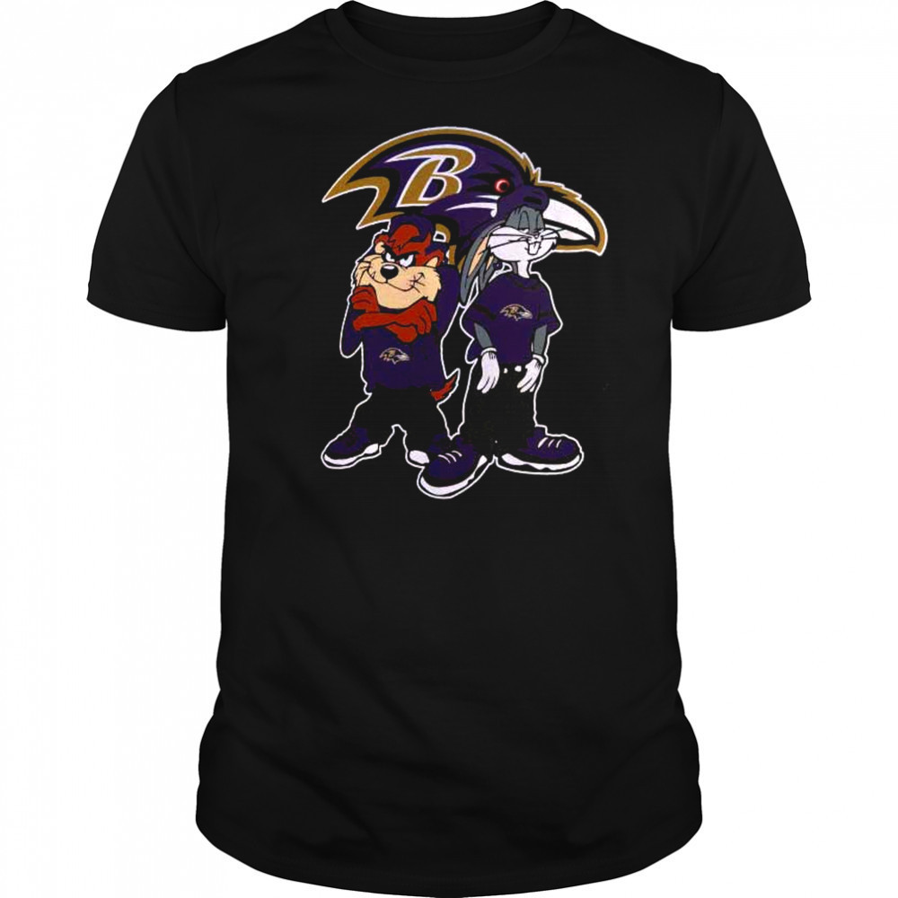 Looney Tunes Hip Hop Baltimore Ravens Shirt
