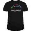 Los Angeles Chargers NFL never give up fight cancer in all colors Shirt