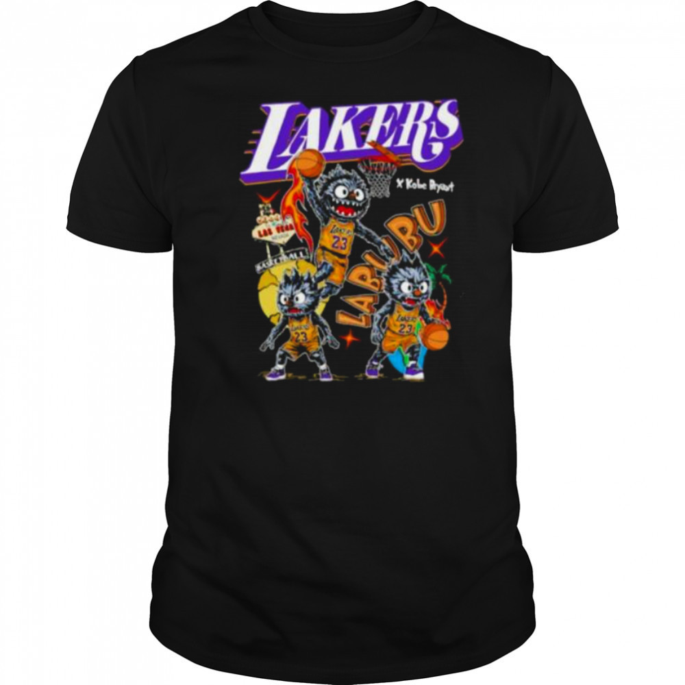 Los Angeles Lakers Kobe Bryant X Labubu shirt